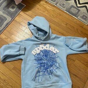 Blue Spider Hoodie